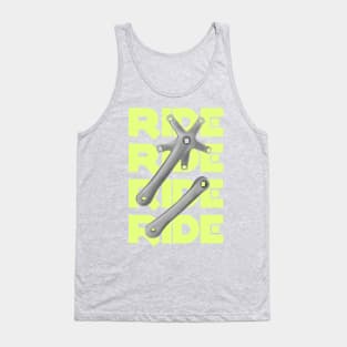 Bike Crankset Tank Top